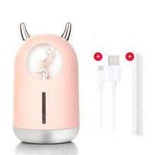 Load image into Gallery viewer, New Humidifier Cute Pet Mini Household Small Moisturizing Aromatherapy Car Creativity Air Bear USB Humidifier LED Mist Maker