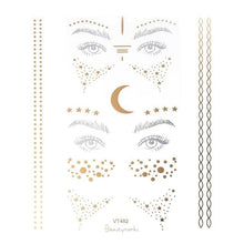Load image into Gallery viewer, GoldenBeauty™ Waterproof Fake Gold Freckle Stickers
